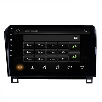 2 Din Android 10-Дюймовый Автомобильный DVD-плеер GPS-Навигация FM AM Carplay Четырехъядерный Автомобильный аудио Toyota Sequoia 2008-2015 Tundra 2006-2013