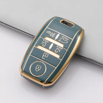 6 Кнопок дистанционного управления TPU чехол для ключей от автомобиля для KIA Sedona Grand Carnival Sorento Shell Fob Чехол для ключей Защитная кожа