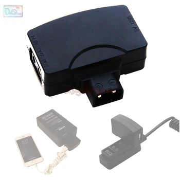 D-USB D-Tap P-Tap к Разъему USB-адаптера 5V для Anton Sony Rolux V-образный Аккумуляторный Блок Питания Зарядное Устройство Для Мобильного телефона Power Bank