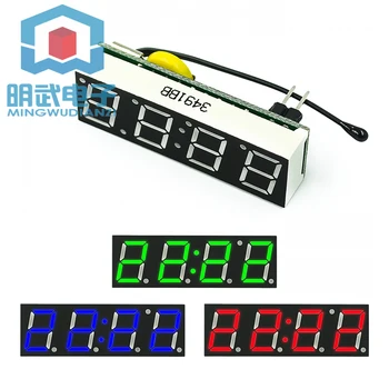 RX8025 DS1302 Светодиодные электронные часы Модуль высокоточных часов Автомобильные часы Температурный ночник Автомобильный