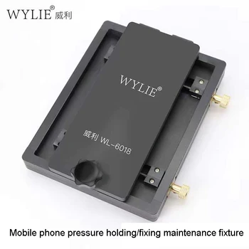 WYLIE WL-6018 Приспособление для Снятия Заднего Стекла для Замены Задней Крышки Телефона, Ремонтная Зажимная Форма с Удерживающим Давлением Заднего Стекла