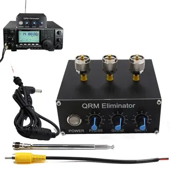 X-Фазный QRM-Нейтрализатор В диапазонах частот 1 МГц-30 МГц QRM-Подавитель Встроенный PTT-регулятор Регулируемый Подавитель сигнала С циферблатом и ручкой
