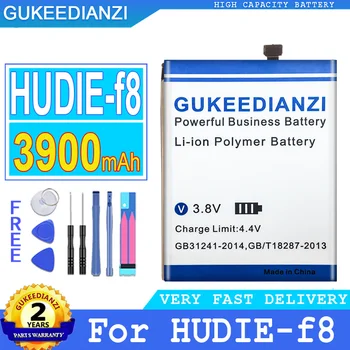 Аккумулятор GUKEEDIANZI емкостью 3900 мАч HUDIEF8 для мобильного телефона HUDIE-f8 Bateria