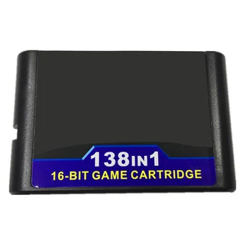 Горячая коллекция игр 138 в 1 для SEGA GENESIS MegaDrive 16-разрядный игровой картридж для игровых консолей PAL и NTSC версии