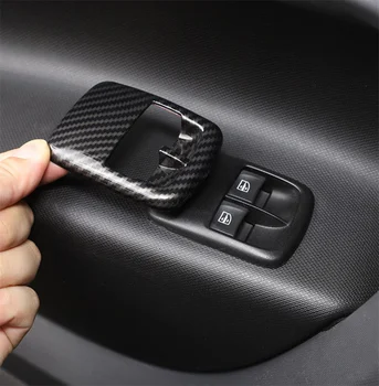 Для Mercedes Benz Smart 453 Fortwo 2015-2020 Автомобильный Переключатель Подъема Оконного Стекла Отделка Рамы Аксессуары Для Интерьера