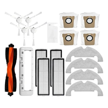 Для замены деталей робота-пылесоса Xiaomi Robot Vacuum X10 Основная боковая щетка Hepa-фильтр Тряпка для швабры Мешок для пыли