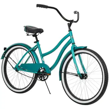 Женский велосипед Cranbrook Girls Beach Cruiser 24 ”, изумрудно-зеленый