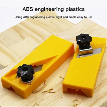 Материал ABS Ручной деревообрабатывающий строгальный станок гипсокартон Применимо к акустической панели Пластиковое покрытие ДВП Устройство для снятия фаски