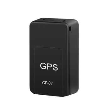 Мини-GPS-трекер GF-07 с магнитным креплением для автомобиля, мотоцикла, отслеживания в реальном времени, Анти-потерянный локатор, Позиционер SIM-карты, Автоаксессуары
