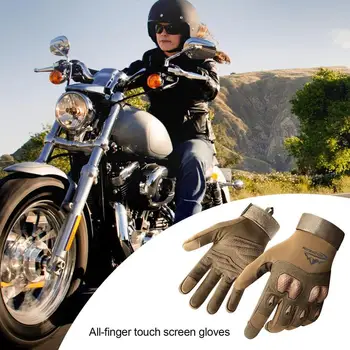 Мотоциклетные перчатки с сенсорным экраном, мотоциклетные перчатки для мужчин, Противоударные мотоциклетные перчатки с сенсорным экраном для тренировок на велосипеде