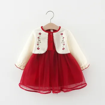 Осеннее платье для девочек 2023 года, Детская одежда принцессы Оптом