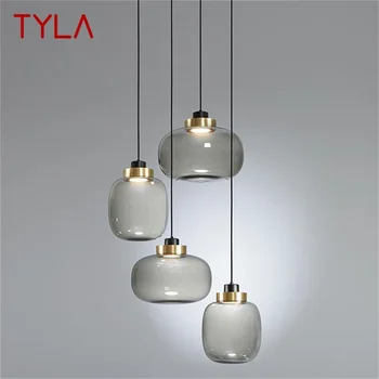 Подвесной светильник TYLA Nordic Современные простые светодиодные лампы Светильники для домашней декоративной столовой