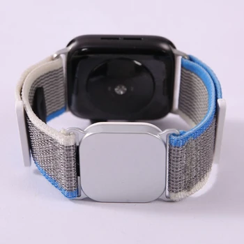 Ремешок для Apple Watch 49 мм 45 мм 44 мм 41 мм 40 мм Портативное Беспроводное Зарядное Устройство Нейлоновый Ремешок для iWatch Серии 8 Ultra 7 6 5 SE
