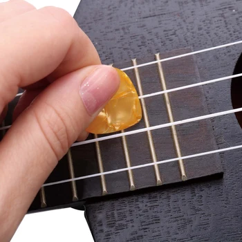 Целлулоидные медиаторы 0,5-1 мм 12ШТ 24 Х 21 мм Бас-гитара из целлулоида для медиаторов для акустической гитары Медиаторы