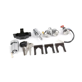 Цилиндр автомобильного замка и ключ для Mitsubishi Pajero Shogun Montero MK2 V31 V32 MR259744