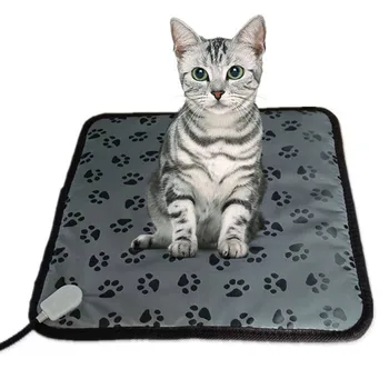 Электрическое одеяло для домашних собак и кошек, Легкая зимняя грелка, Принадлежности для кошек и собак