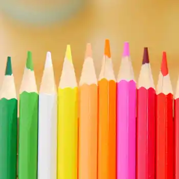 12 24 36 Цветов Нетоксичный набор цветных карандашей для рисования по дереву канцелярские принадлежности для рисования карандаши