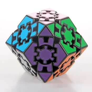 LanLan Fun Gear Ромбоэдрический Додекаэдр Волшебный Куб Профессиональная Скоростная Головоломка Cubo Magico Развивающие Игрушки Рождественские Подарки