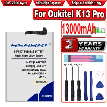 Аккумулятор высокой емкости HSABAT 13000mAh S69 для смартфона Oukitel K13 Pro