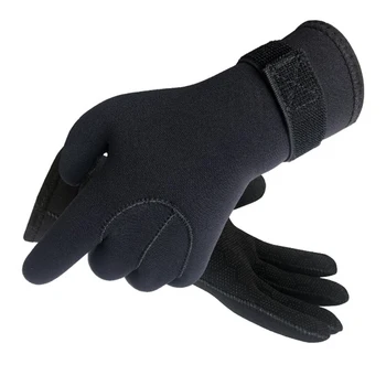 Водонепроницаемые 3 мм неопреновые перчатки для дайвинга, Противоскользящие перчатки для дайвинга, теплые износостойкие подводные перчатки, Аксессуары для аквариума, трубки