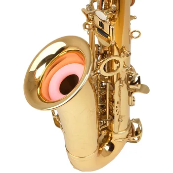 Глушитель с силиконовым цветным фильтром для саксофона для практики использования глушителя для альт-саксо-тенор-саксофона