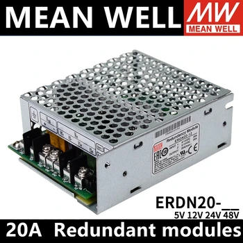 Импульсный источник питания MEAN WELL ERDN20-5 ERDN20-12 ERDN20-24 ERDN20-48 Тип корпуса резервный модуль Закрытого типа