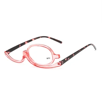 Макияж, очки для пресбиопии, очки для макияжа, вращающиеся на 180 градусов, многофункциональные полнокадровые Модные очки для пресбиопии