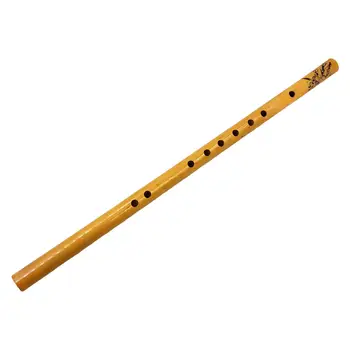 Портативная вертикальная флейта с 9 отверстиями, традиционная для группы флейтистов, Высококачественная бамбуковая флейта, музыкальный инструмент для деревянных духовых инструментов
