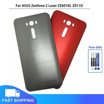 Серо-красная Задняя крышка корпуса аккумулятора Чехол задней двери для Asus Zenfone 2 Laser ZE601KL Z011D Задняя крышка мобильного телефона Аксессуар для телефона