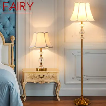 Сказочный Современный Хрустальный торшер со светодиодной подсветкой Nordic Creative Fashion Настольные светильники для домашнего декора гостиной спальни