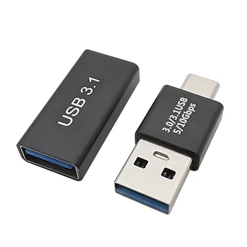 1/2 /5шт USB 3.1 для женщин/ Разъем кабеля передачи данных Type C от мужчины к USB 3.0 3.1 для портативных ПК