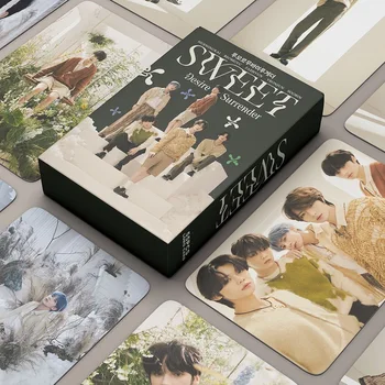 55шт Kpop TXT Новый альбом SWEET LOMO Card Фотокарточки Freeze Photo Card Корейская мода для мальчиков Плакат с изображением фанатов подарков