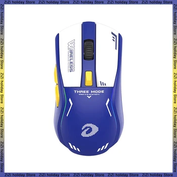Dareu A950 Трехрежимная RGB Беспроводная мышь Bluetooth 2.4G Проводная Механическая Мышь Клавиатура Аксессуары Для ПК Офисные Игры