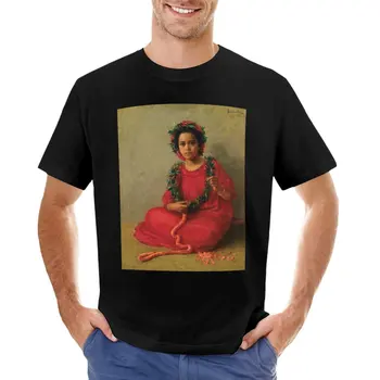 The Lei Maker' - футболка Теодора Уорса, топы больших размеров, графические футболки, мужские футболки, повседневные стильные