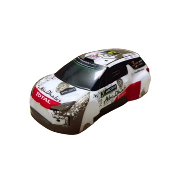 Кузов раллийного автомобиля WRC 1/18 (окрашенный, мягкая обшивка автомобиля)