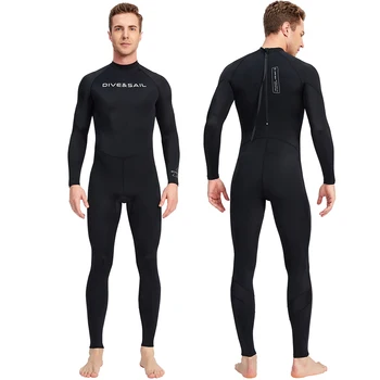 Летний мужской гидрокостюм, цельный купальник, сохраняющий тепло, костюм для серфинга с аквалангом, одежда для дайвинга из нейлона и спандекса, спортивная одежда для подводного плавания.