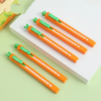 Новая двухтактная серия Eraser Carrot, креативные мультяшные милые школьные принадлежности