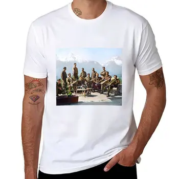 Новая футболка Easy Company 1945 года, футболки, мужская футболка, короткая эстетичная одежда, мужские футболки с длинным рукавом