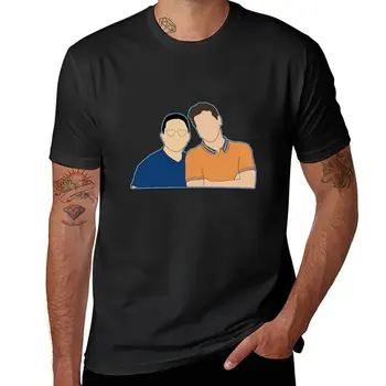 Новые футболки Las Culturistas Matt Rogers & Bowen Yang, простые футболки на заказ, простые черные футболки для мужчин
