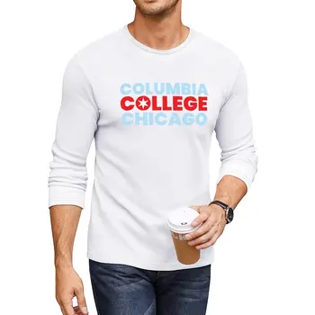 Новые футболки с логотипом флага Колумбийского колледжа Чикаго, топы, футболки sublime, мужские футболки большого и высокого роста