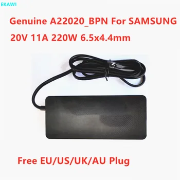 Оригинальный адаптер переменного тока A22020_BPN 20V 11A 220W A22020-BPN для зарядного устройства SAMSUNG для монитора