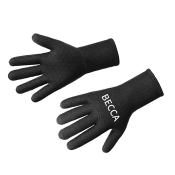 Перчатки для дайвинга 3 мм, зимние перчатки для плавания, рыболовные плавающие противоскользящие Износостойкие, морозостойкие и теплые перчатки для серфинга 2023