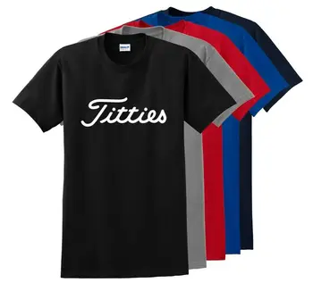 Подарочная футболка Titties Golf Pga для мальчишника Любого цвета, который вам нравится