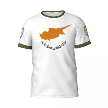 Пользовательское имя, номер, Флаг Кипра, Эмблема, 3D Футболки для мужчин, женские футболки, джерси, одежда для команды, футбол, Подарочная футболка для футбольных фанатов