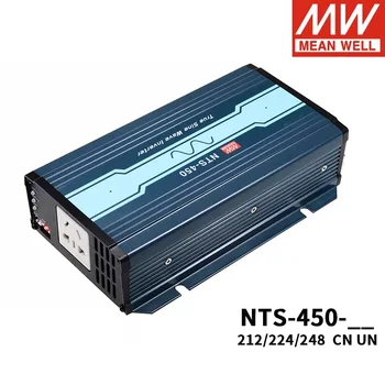 Синусоидальный инвертор MEAN WELL NTS мощностью 450 Вт США/ООН 112/124/148 от 12V24V48V до 110V