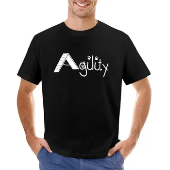Спортивная футболка для аджилити для собак A-frame, однотонная футболка, футболки для мужчин, упаковка