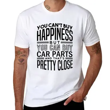 Футболка Happiness is car parts, быстросохнущая футболка, футболки на заказ, создайте свой собственный набор мужских футболок с графическим рисунком