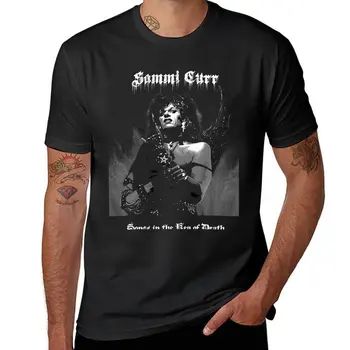 Футболка Sammi Curr Black Metal забавные футболки для мальчиков с животным принтом мужские графические футболки в стиле хип-хоп