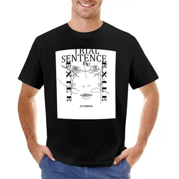 Футболка с логотипом Bladee Drain Gang Trial Sentence, футболка с аниме, мужские футболки с длинным рукавом