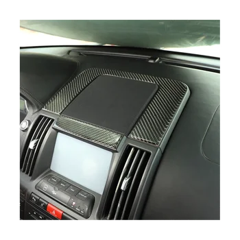 Центральный динамик управления Декоративная отделка Наклейки из углеродного волокна для Land Rover Freelander 2 2007-2012 Аксессуары